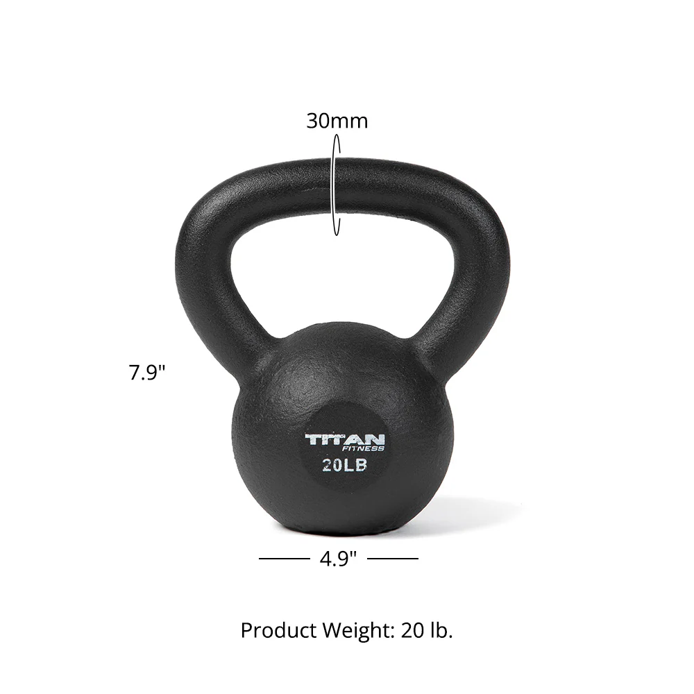 20 LB Cast Iron Kettlebell - Image 6