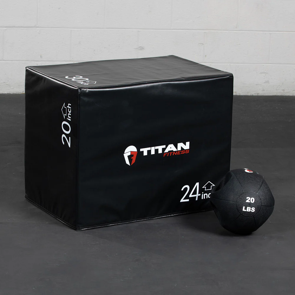 Scratch and Dent, 20 LB Dual Grip Medicine Ball - Image 3