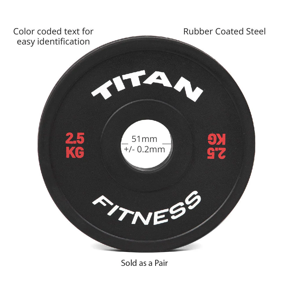 Scratch and Dent, 25 KG Set Black Change Plates - Image 5