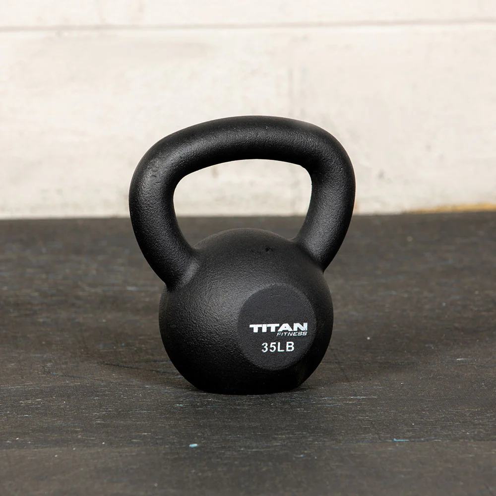 35 LB Cast Iron Kettlebell - Image 4