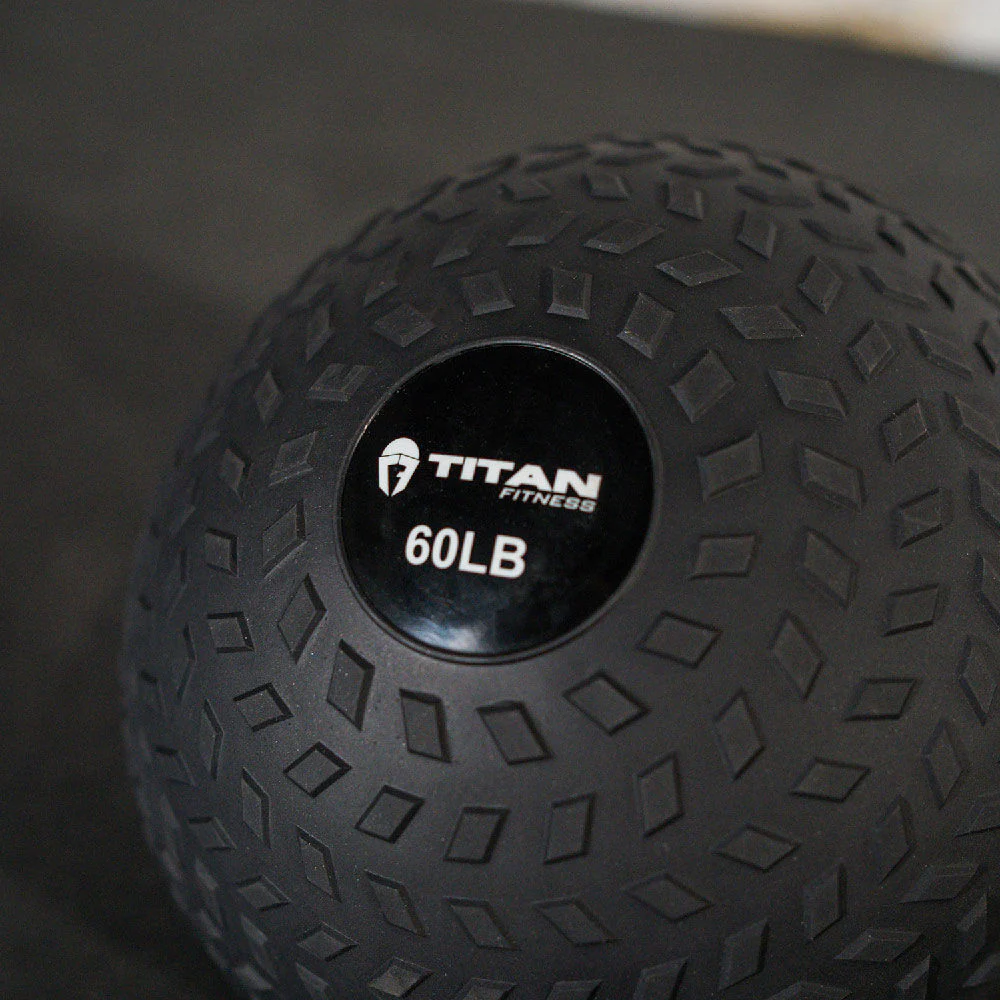 Scratch and Dent, 60 LB Rubber Tread Slam Ball - Image 2