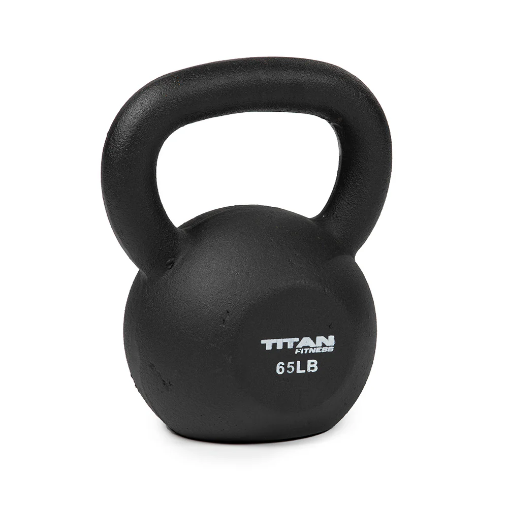Scratch and Dent - Cast Iron Kettlebell Weight - 65 lb - FINAL SALE