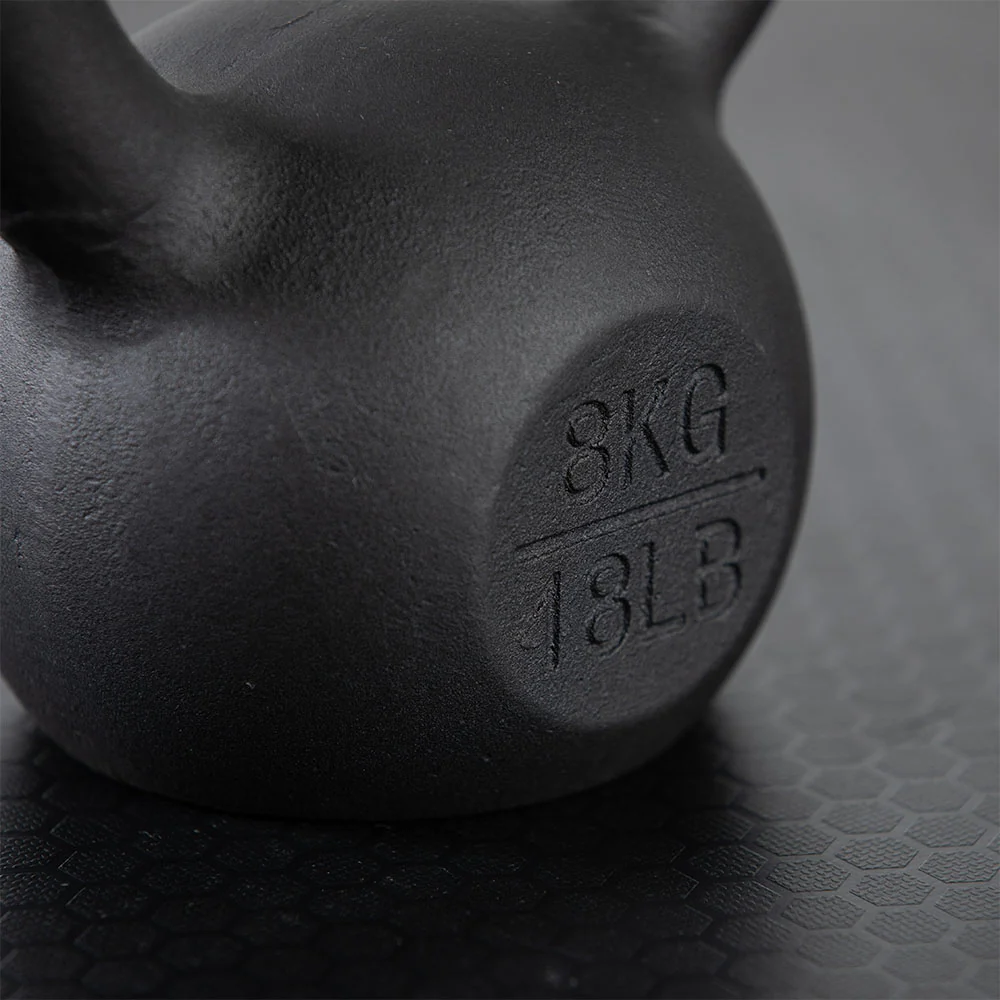 Scratch and Dent, 8 KG Cast Iron Kettlebell - Image 4
