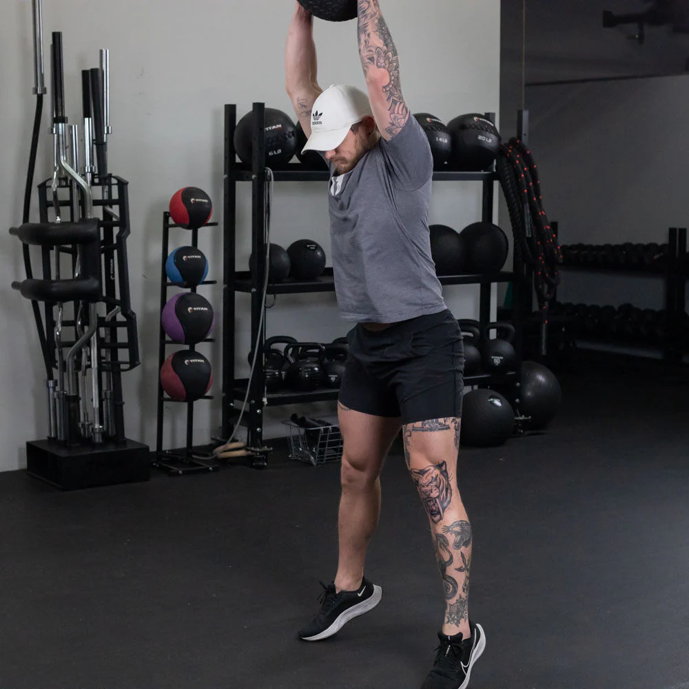 90 LB Rubber Tread Slam Ball - Image 5