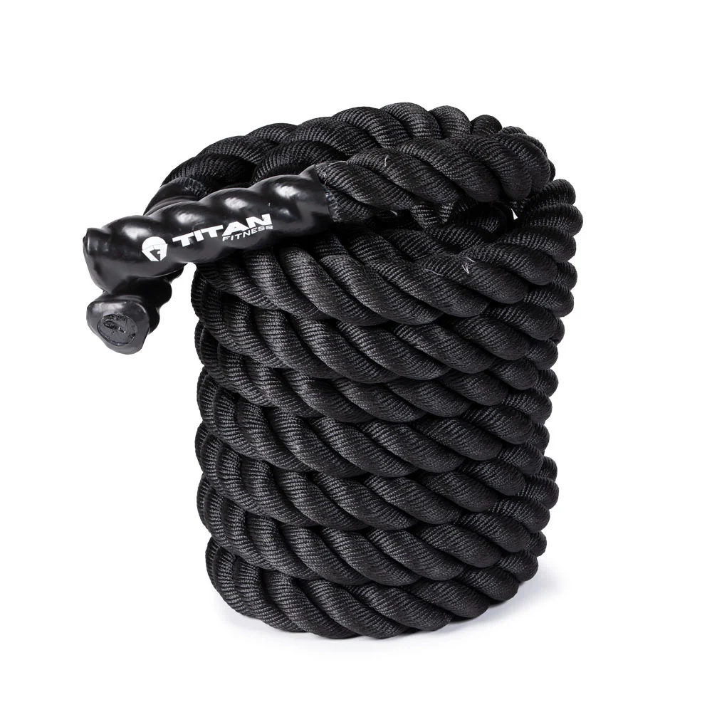 Black Poly Dacron Battle Ropes - Image 33
