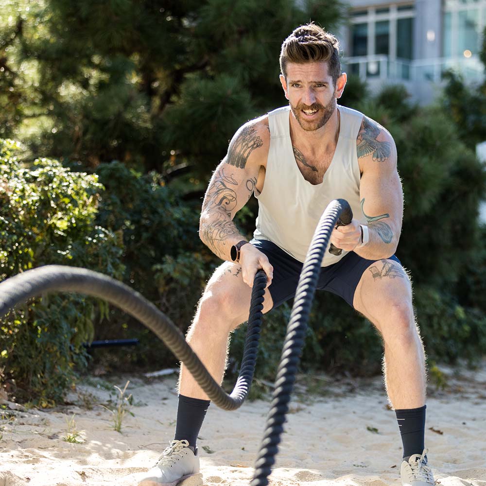 Black Poly Dacron Battle Ropes - Image 42