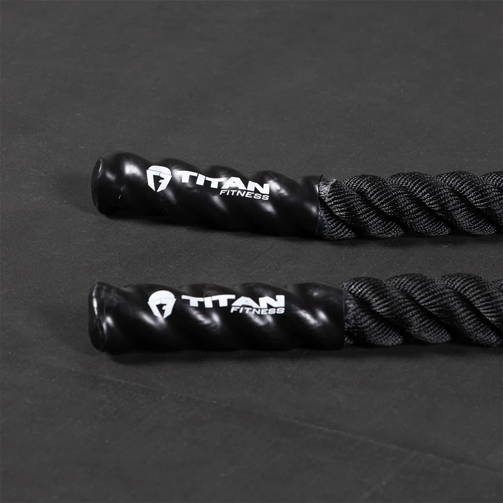 Black Poly Dacron Battle Ropes - Image 45