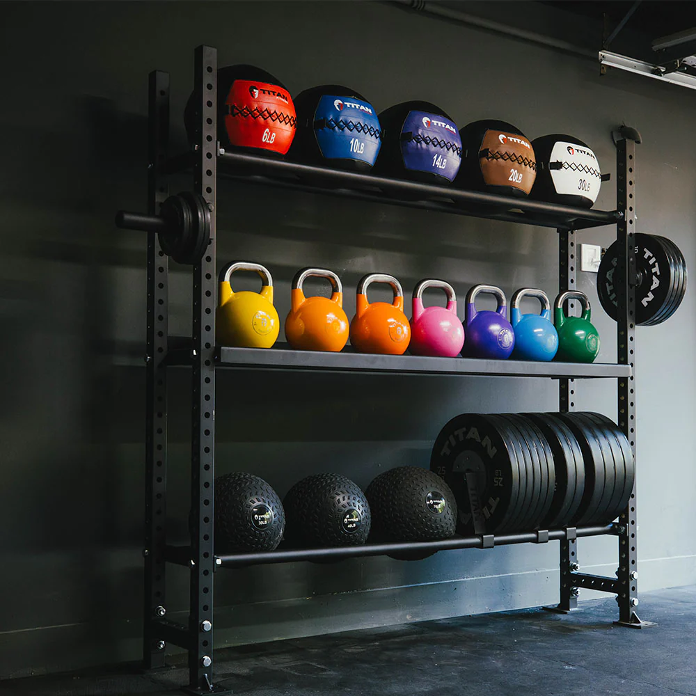 Elite Series Mass Storage System with Bumper Plate & Medicine Ball Shelves - Image 52