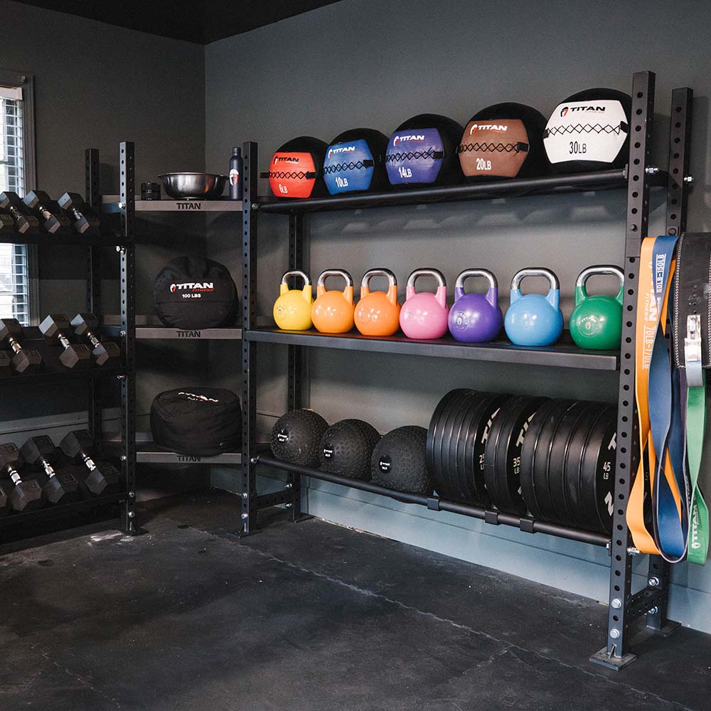 Elite Series Mass Storage System with Bumper Plate & Corner Shelves - Image 22