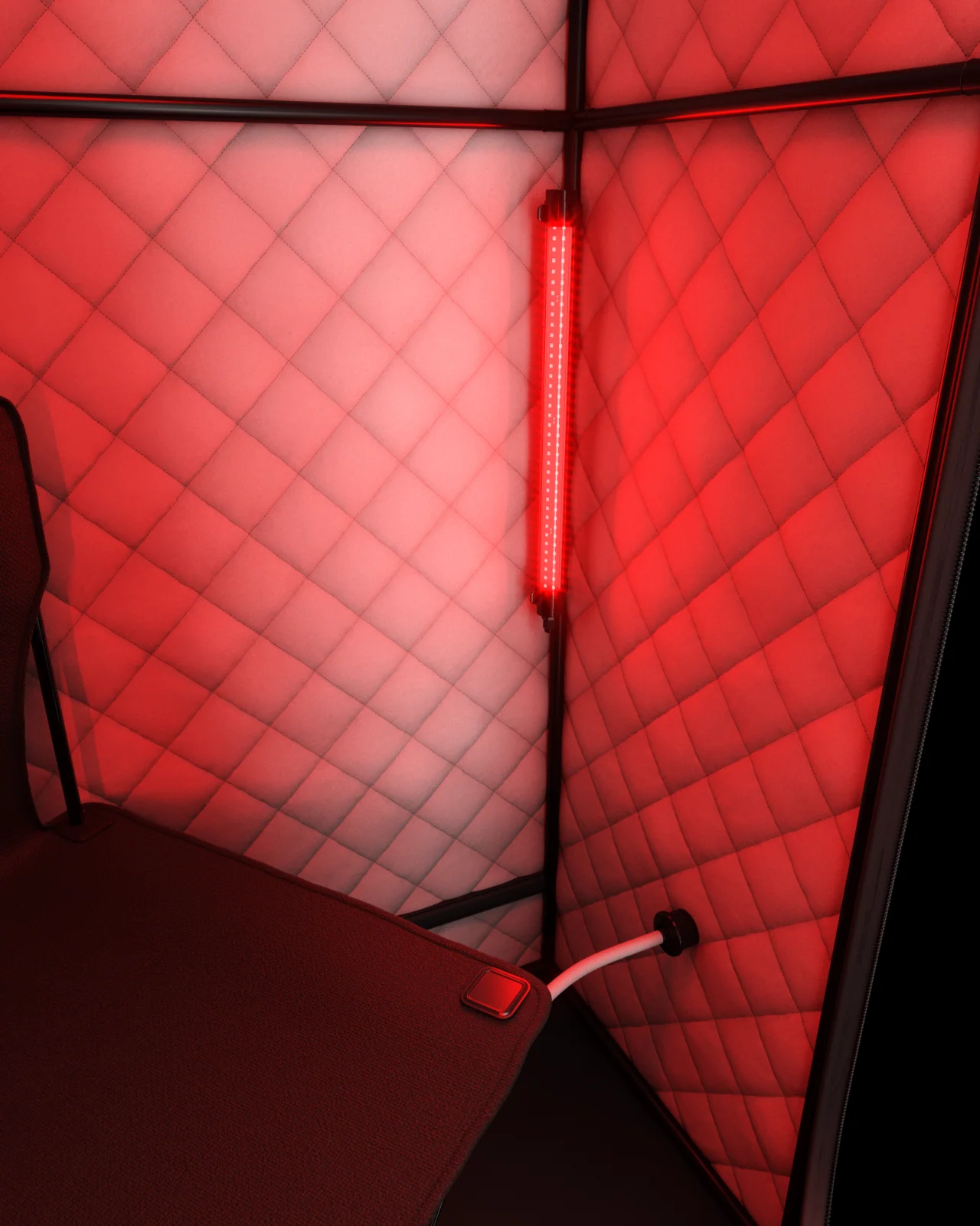 SaunaBox® SmartSteam Pro With Red-Light Therapy - Image 5