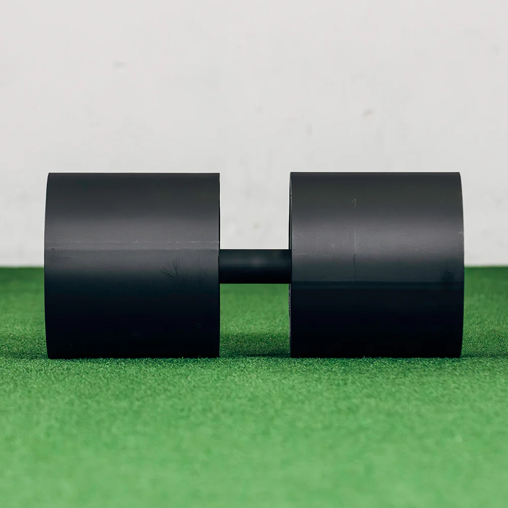 Scratch and Dent, 12" Circus Dumbbell, 2.5" Handle - Image 7