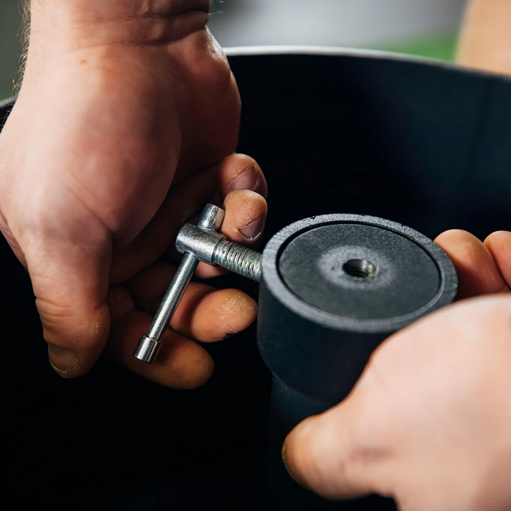 Scratch and Dent, 12" Circus Dumbbell, 3" Handle - Image 4