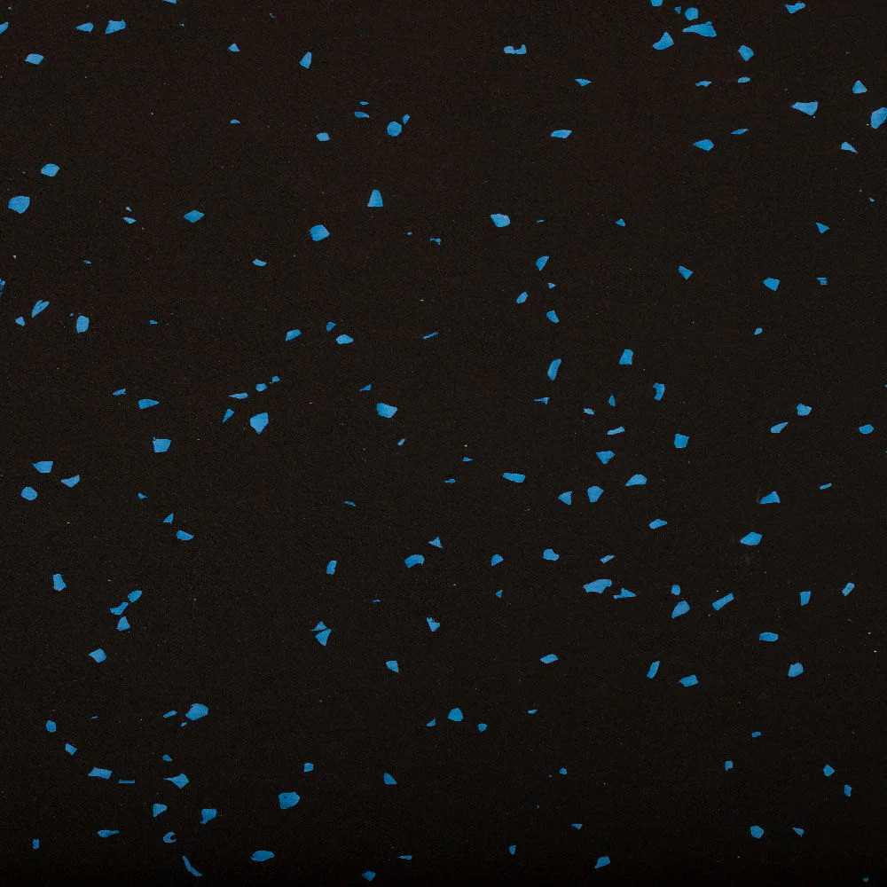 Scratch and Dent, Blue Crumb Rubber Gym Flooring Roll - Image 3