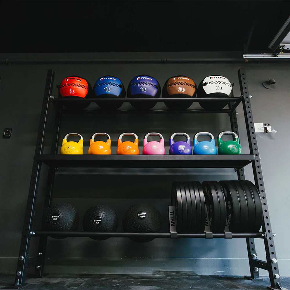 Elite Series Mass Storage System with Bumper Plate & Medicine Ball Shelves - Image 33
