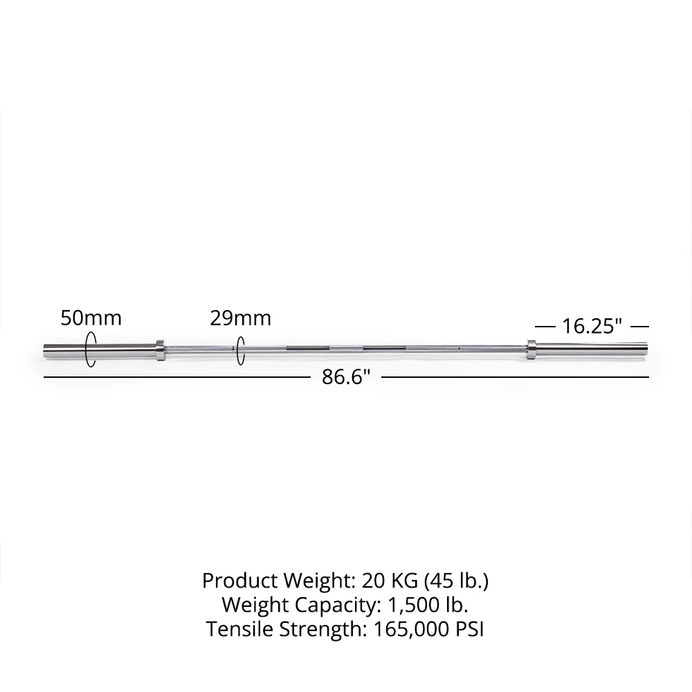 Scratch and Dent, Performance Series Power Barbell - Image 10