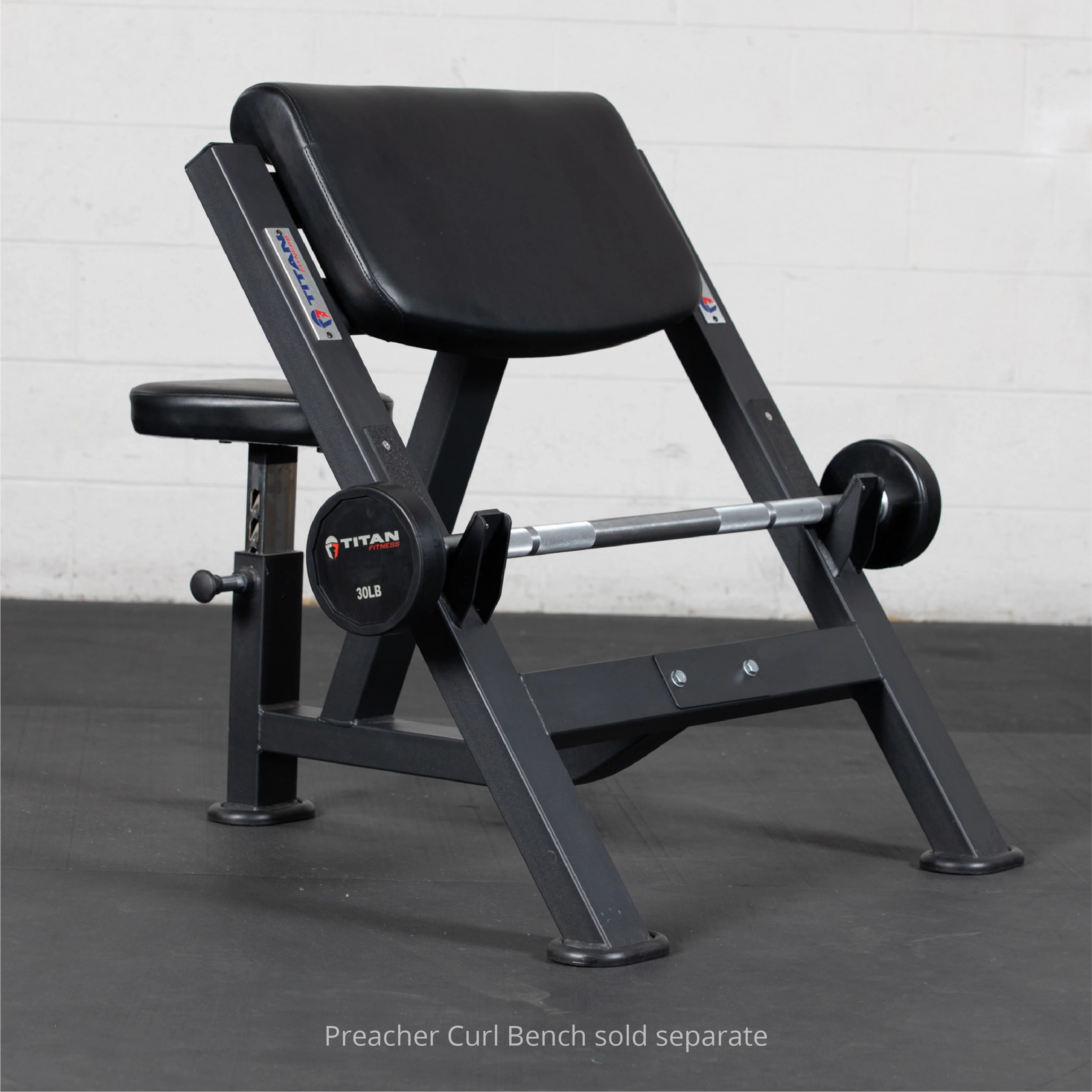 Scratch and Dent - Rubber Fixed Barbell | Straight | 30 LB - FINAL SALE - Image 3