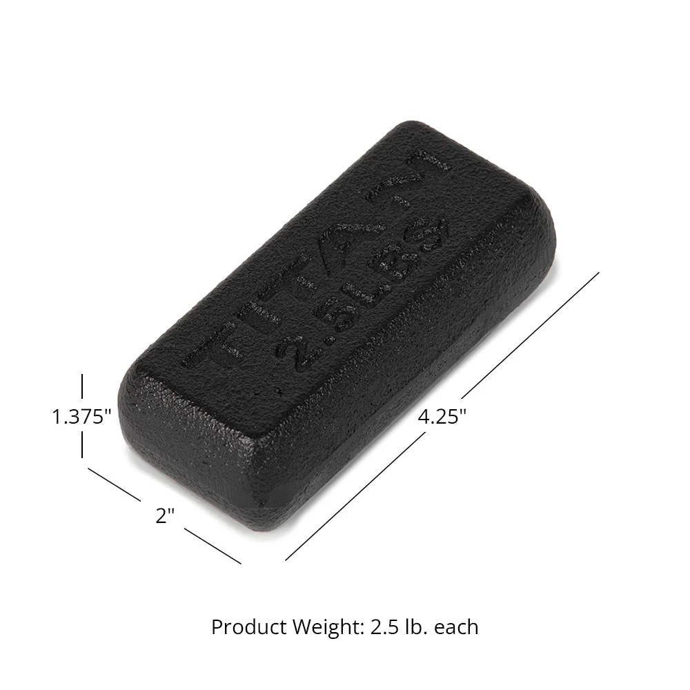 Set of Four 2.5 LB Weights for Elite Series Weighted Vests - Image 10