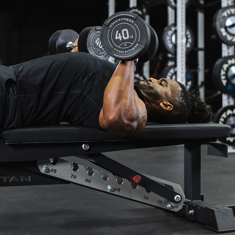 Scratch and Dent, TITAN Series Adjustable Bench - Image 5