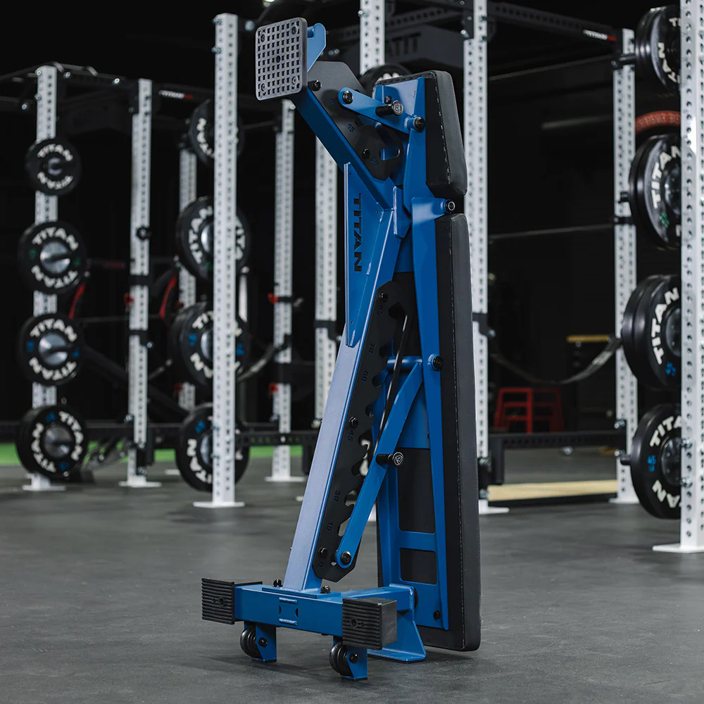 Scratch and Dent, TITAN Series Adjustable Bench Navy - Image 11