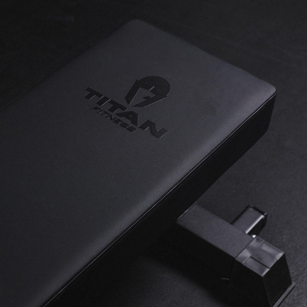 Scratch and Dent, TITAN Series Single Post Flat Bench - Image 7