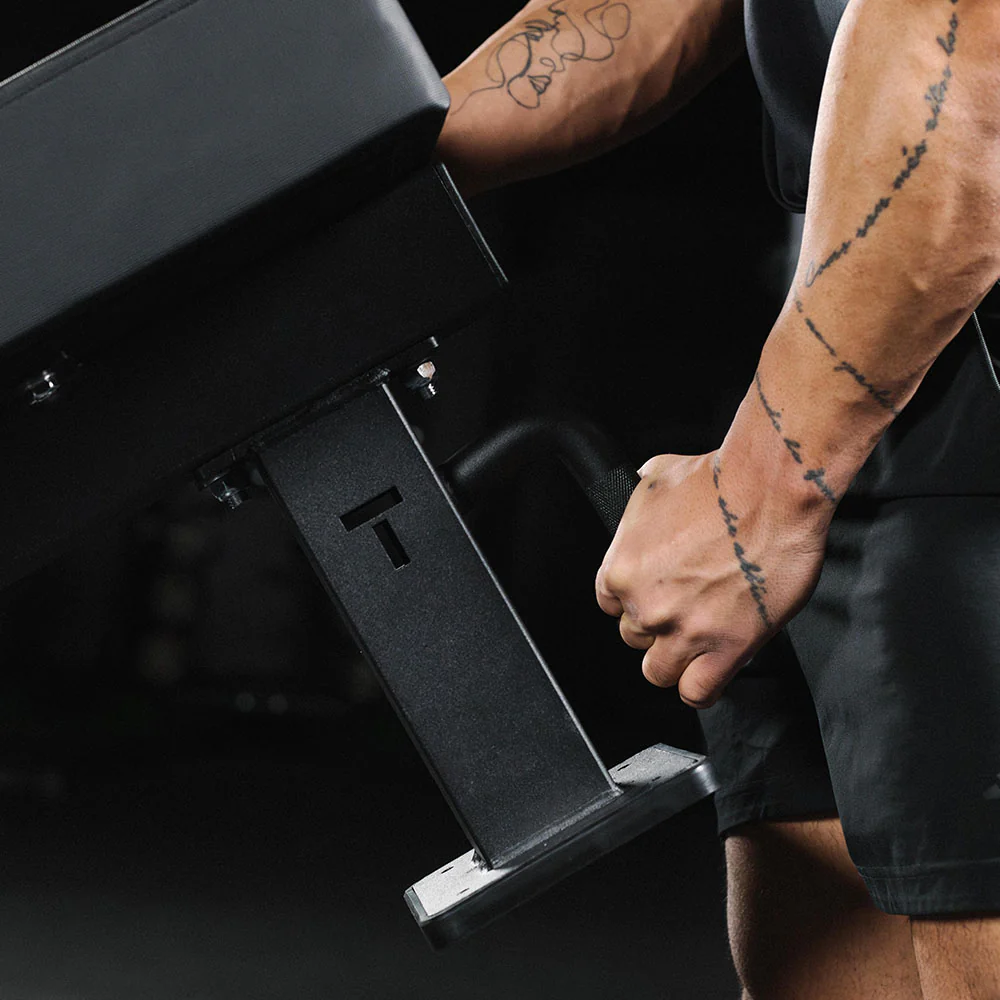 Scratch and Dent, TITAN Series Single Post Flat Bench - Image 9