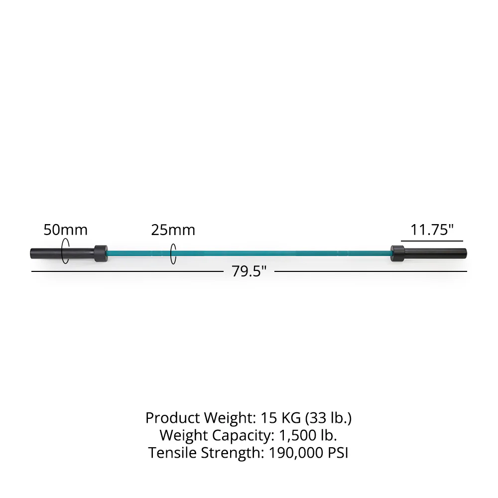 Scratch and Dent, TITAN Series Women’s Olympic Barbell - Image 10