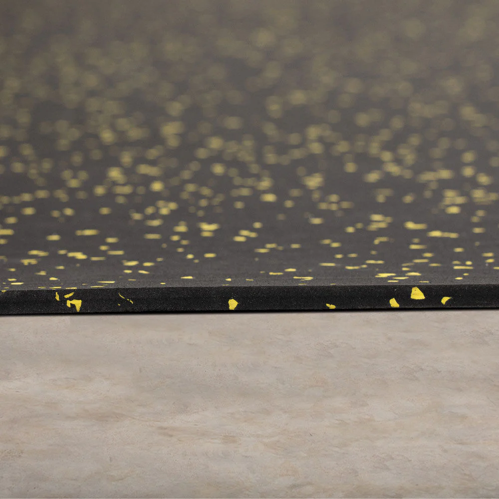 Scratch and Dent, Yellow Crumb Rubber Gym Flooring Roll - Image 6