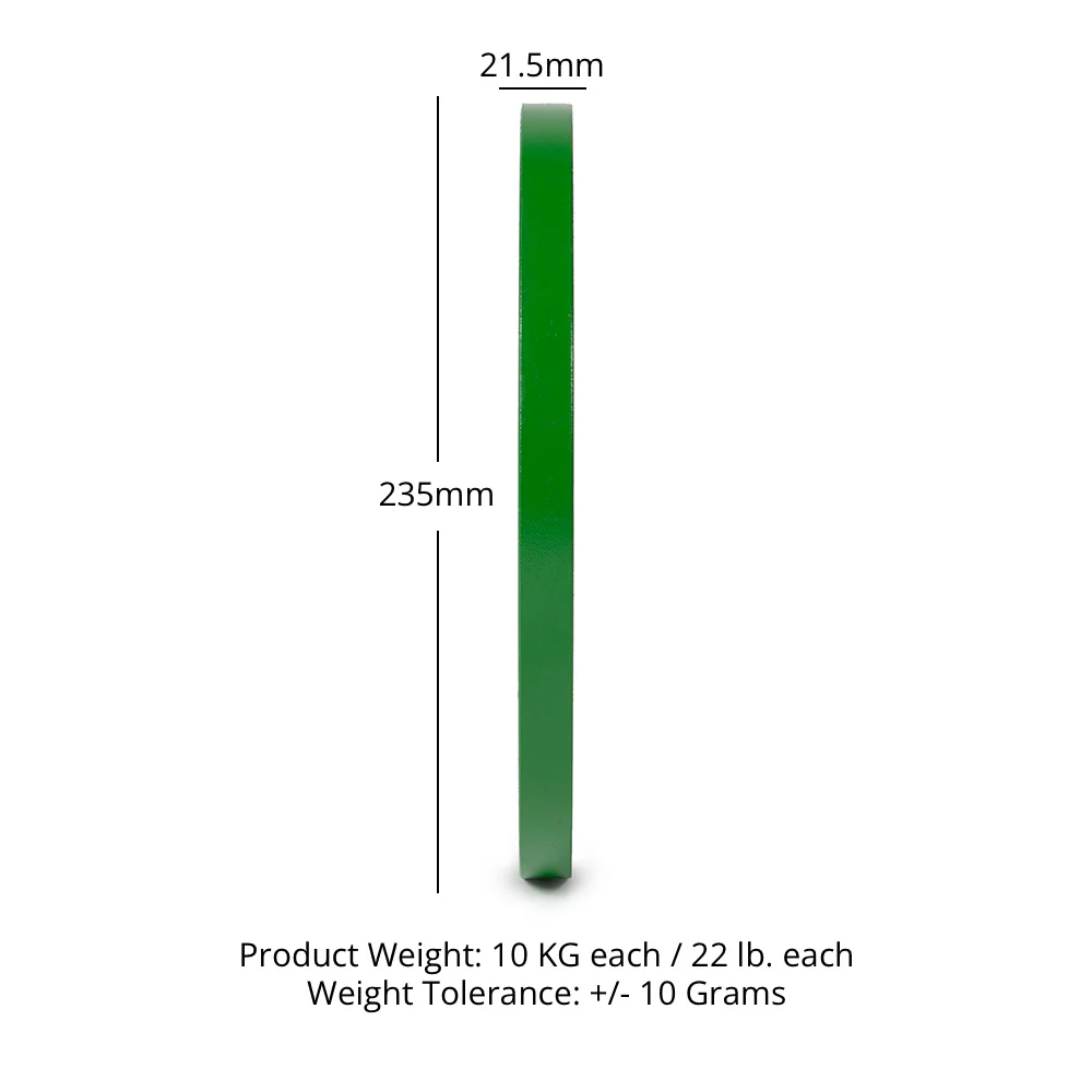 Scratch and Dent, 10 KG Single Calibrated Steel Plate - Image 6