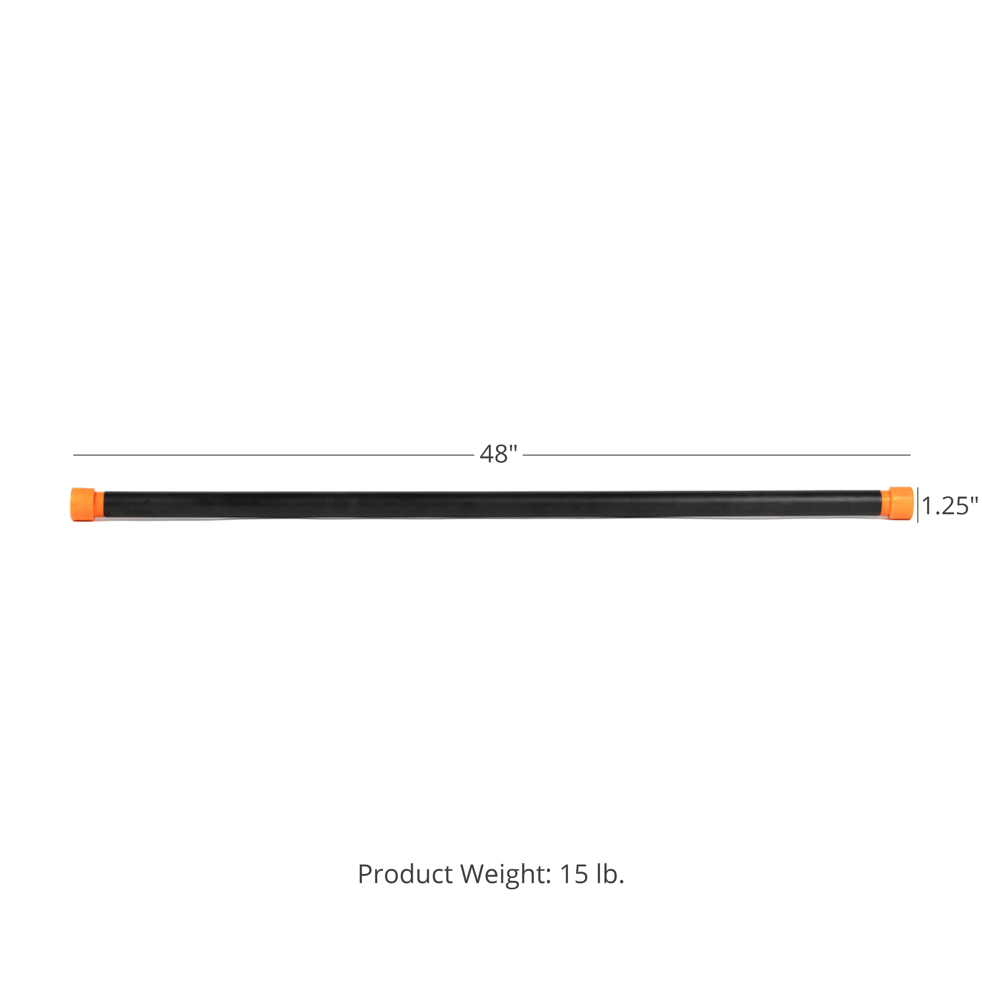 Scratch and Dent - 15 lb Aerobic Exercise Body Bar - FINAL SALE - Image 2