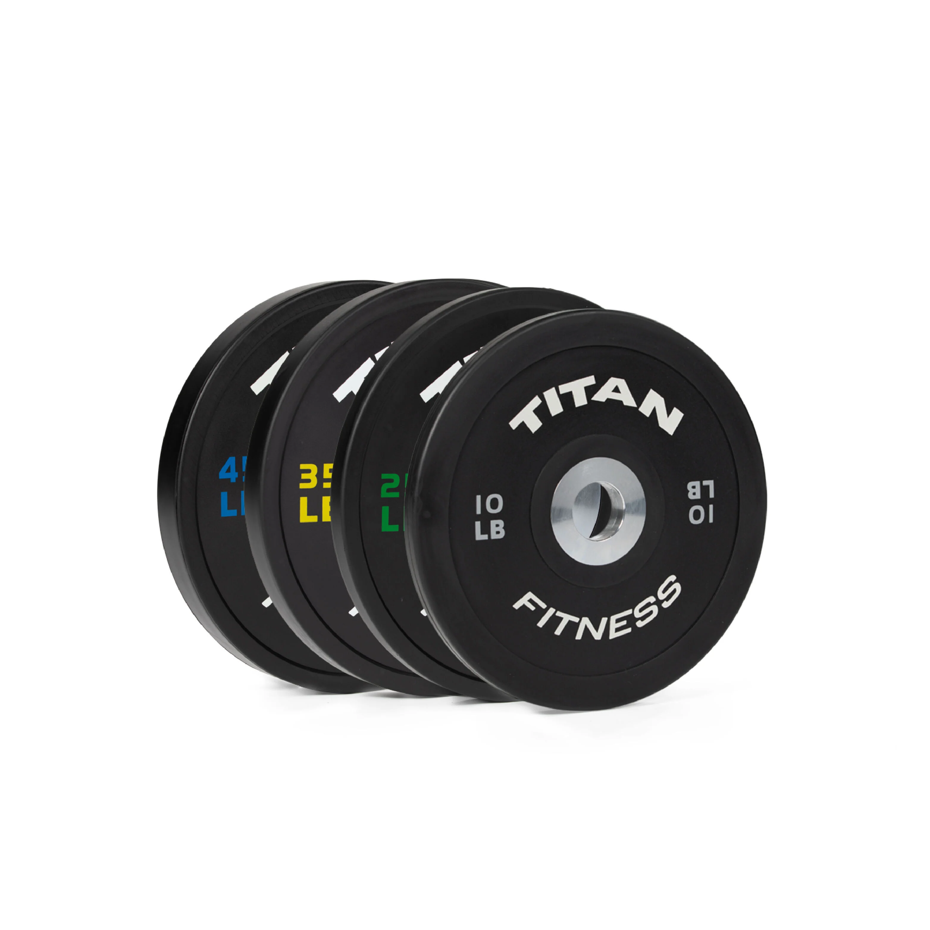Scratch and Dent - 230 LB Set Elite Black Bumper Plates - FINAL SALE