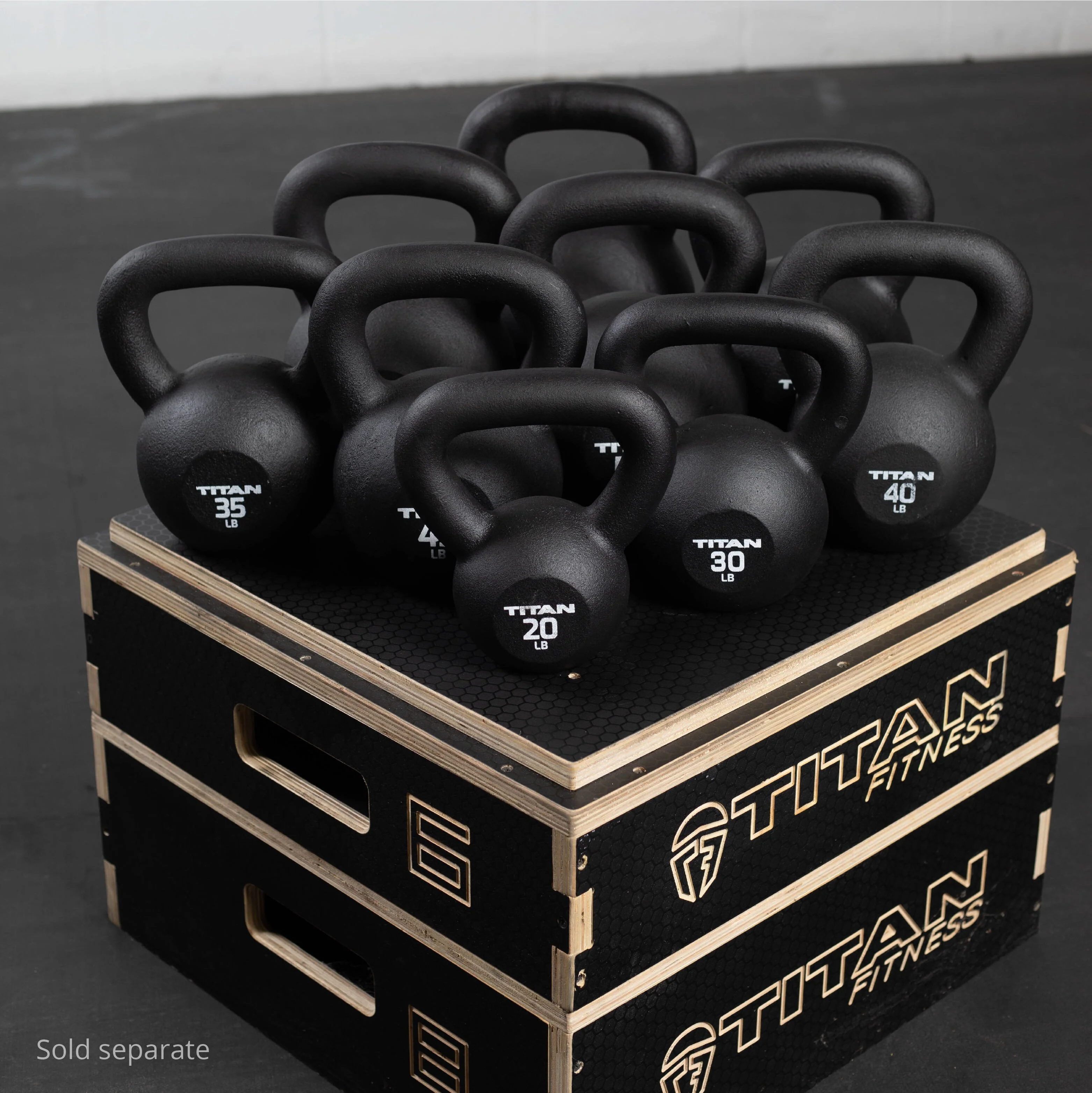 Scratch and Dent - 40 LB Cast Iron Kettlebell - FINAL SALE - Image 6