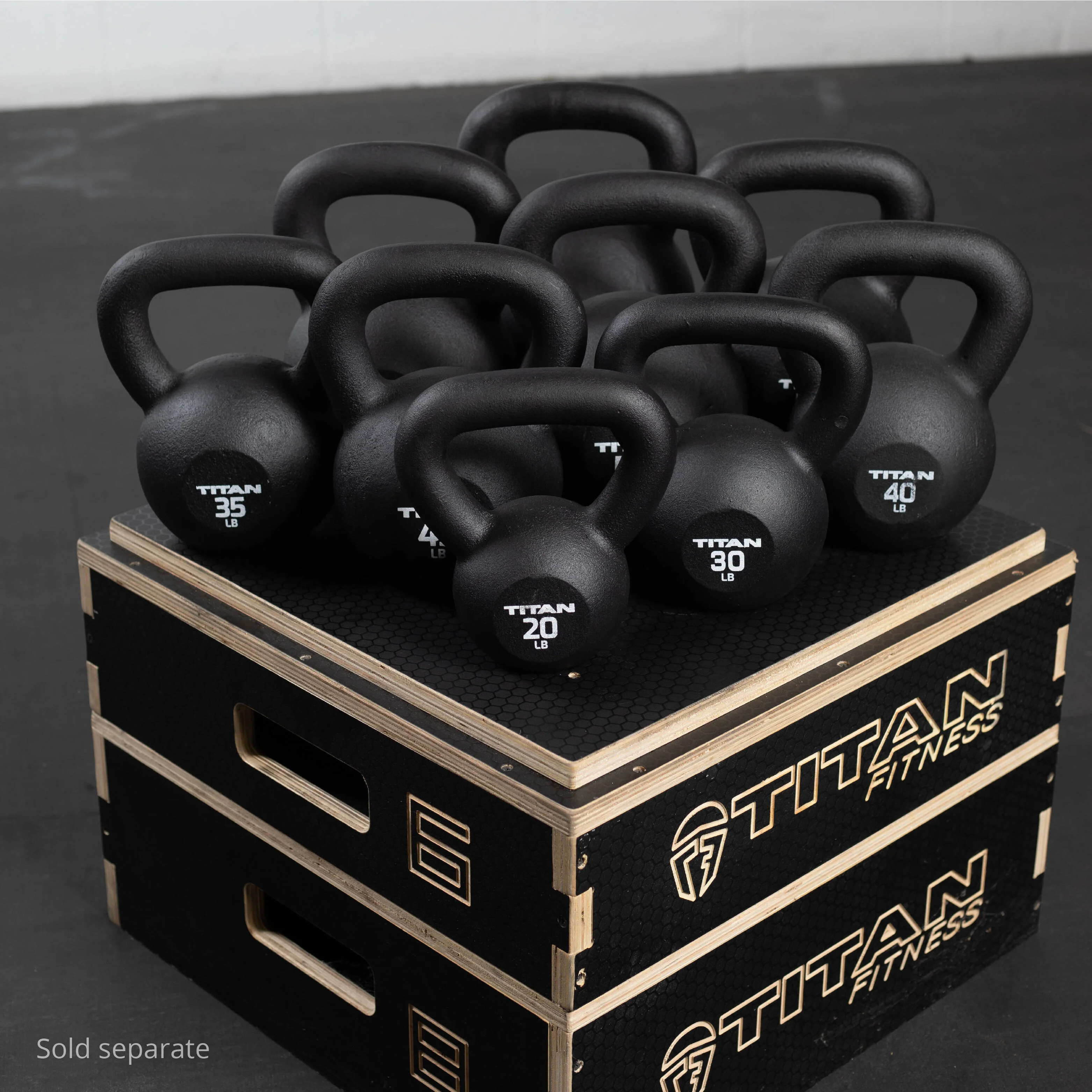 Scratch and Dent - 55 LB Cast Iron Kettlebell - FINAL SALE - Image 6