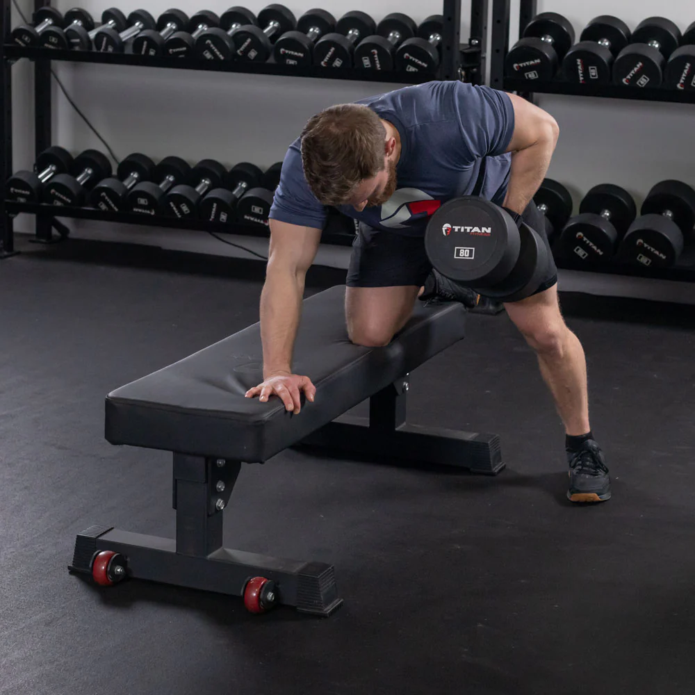 Scratch and Dent, 95 LB Classic Round Urethane Dumbbell - Image 3