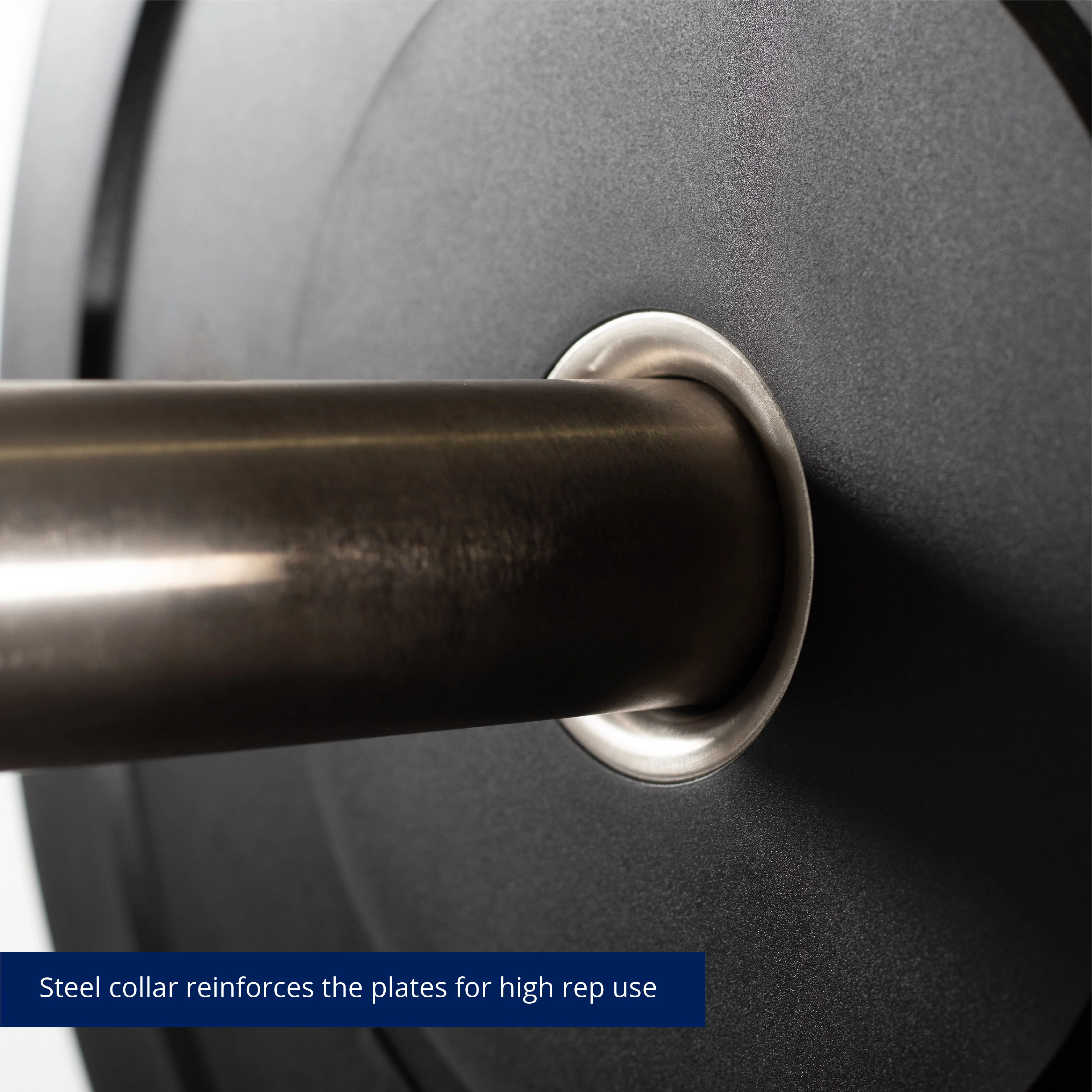 Scratch and Dent - Olympic Rubber Bumper Plates | Black | 35 LB Single - FINAL SALE - Image 10