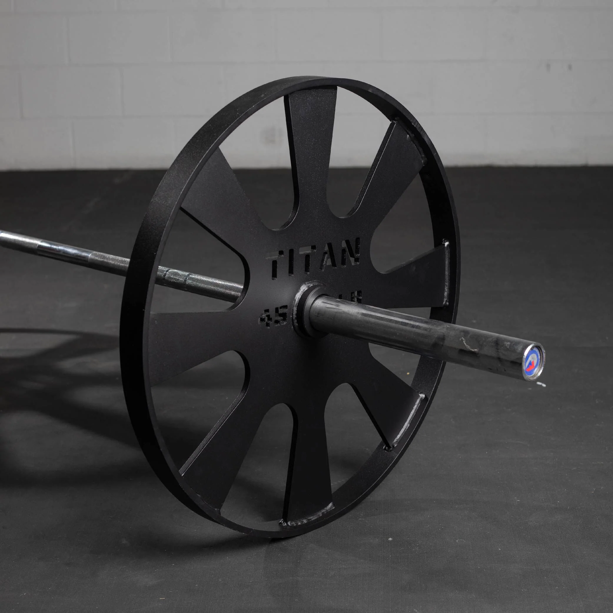 45 LB Pair Wagon Wheel Pulling Blocks - Image 3