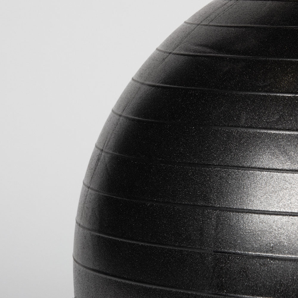 Scratch and Dent, 65cm Black Exercise Stability Ball - Image 3