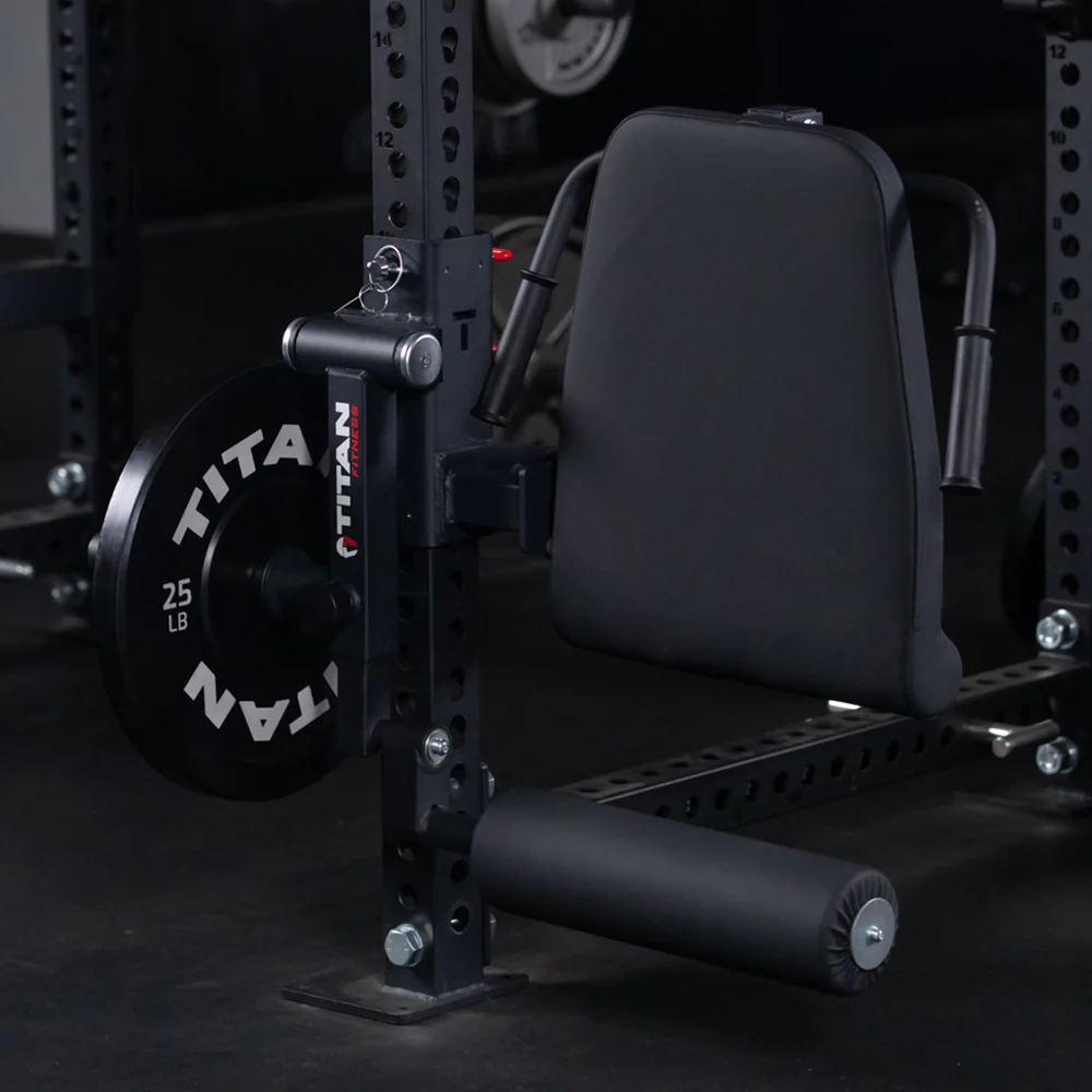 Scratch and Dent, TITAN Series Rack Mounted Leg Curl and Extension - Image 3