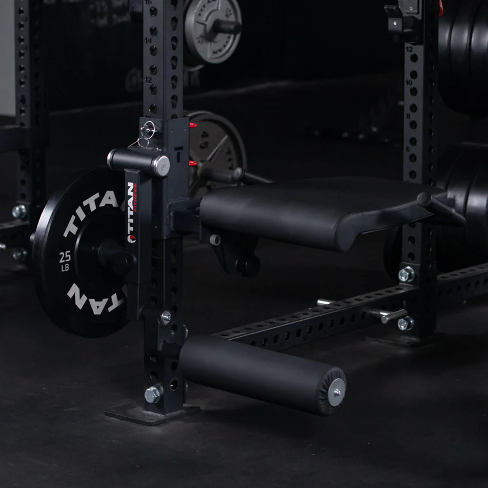 Scratch and Dent, TITAN Series Rack Mounted Leg Curl and Extension - Image 4
