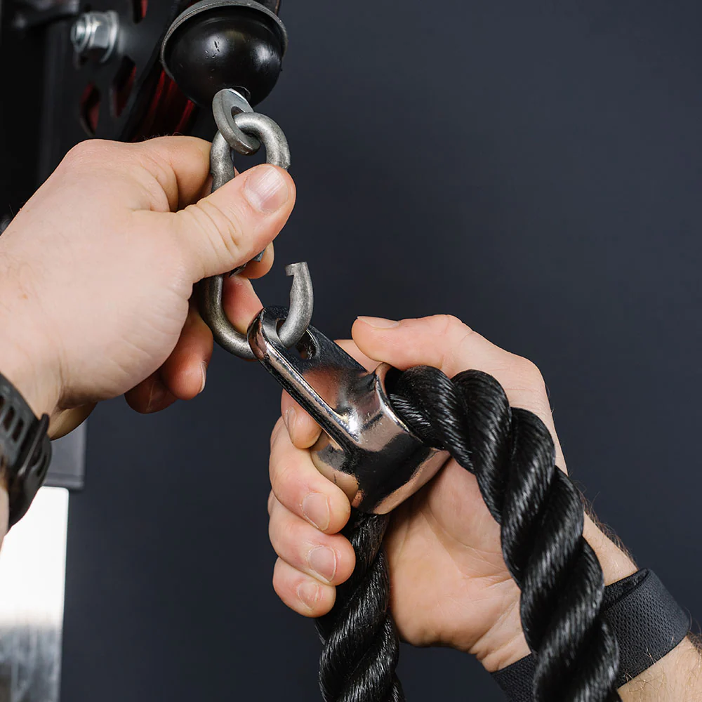 Scratch and Dent, Tricep Rope Pulldown Attachment - Image 3