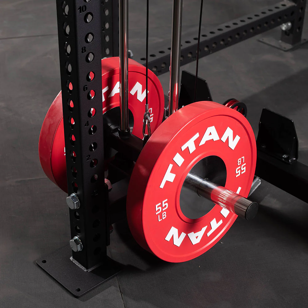 TITAN Series Lat Tower Power Rack Attachment - Image 68