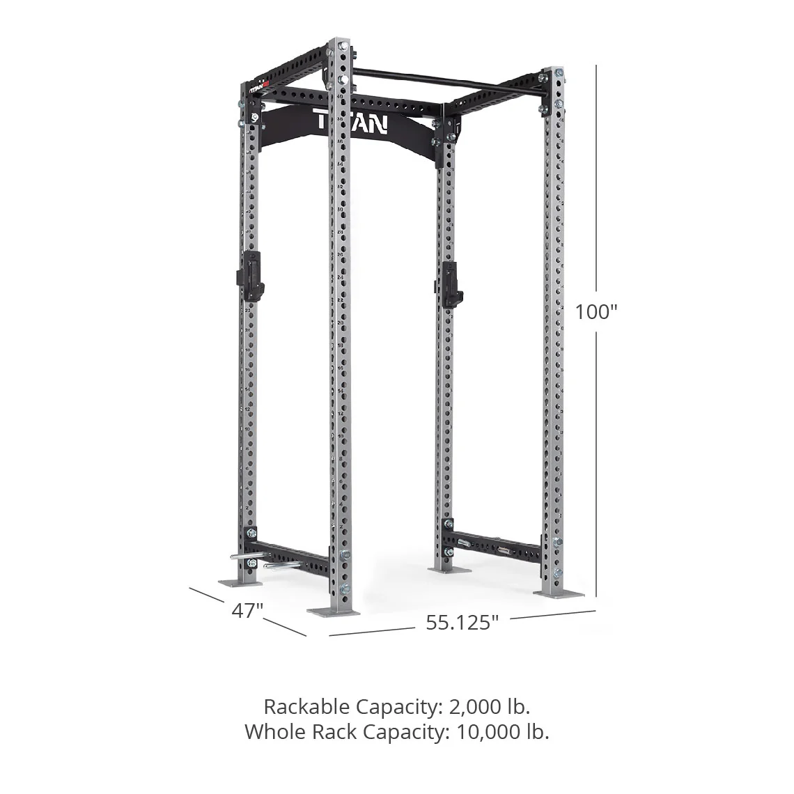 TITAN Series Power Rack 100" 36" - Image 132