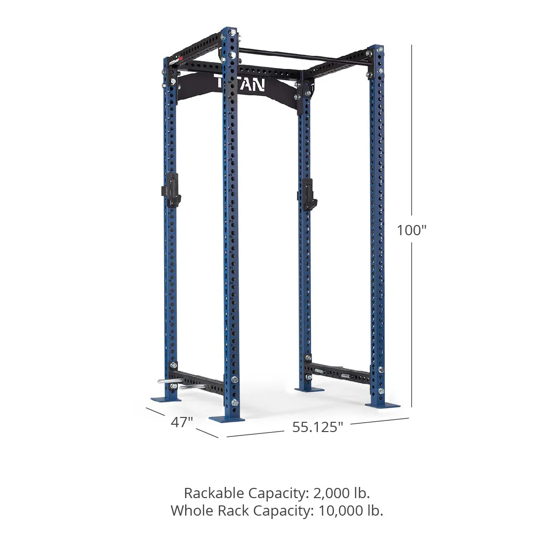 TITAN Series Power Rack 100" 36" - Image 151