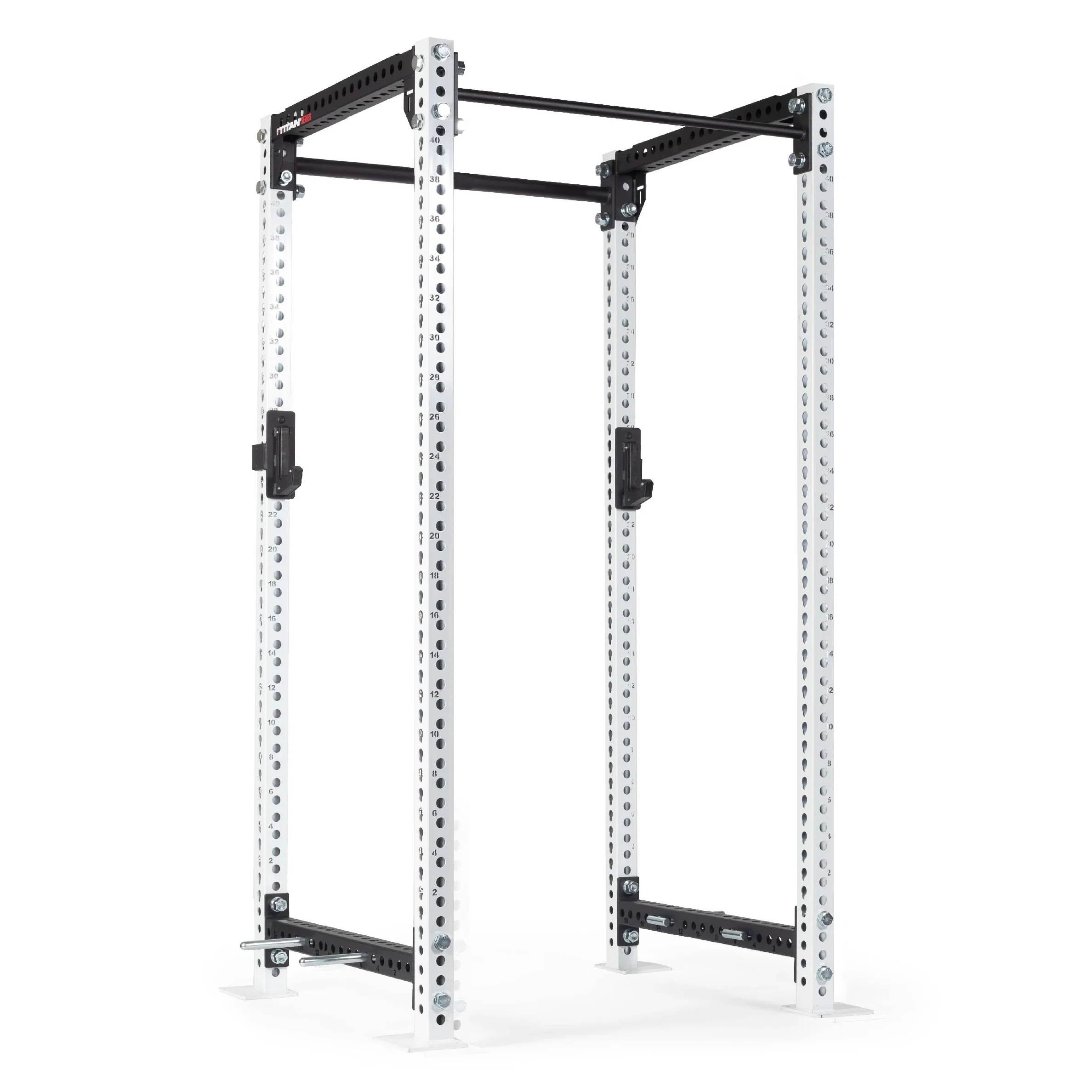 Scratch and Dent, Titan Series White Bolt Down Uprights | 2 Pack - Image 4