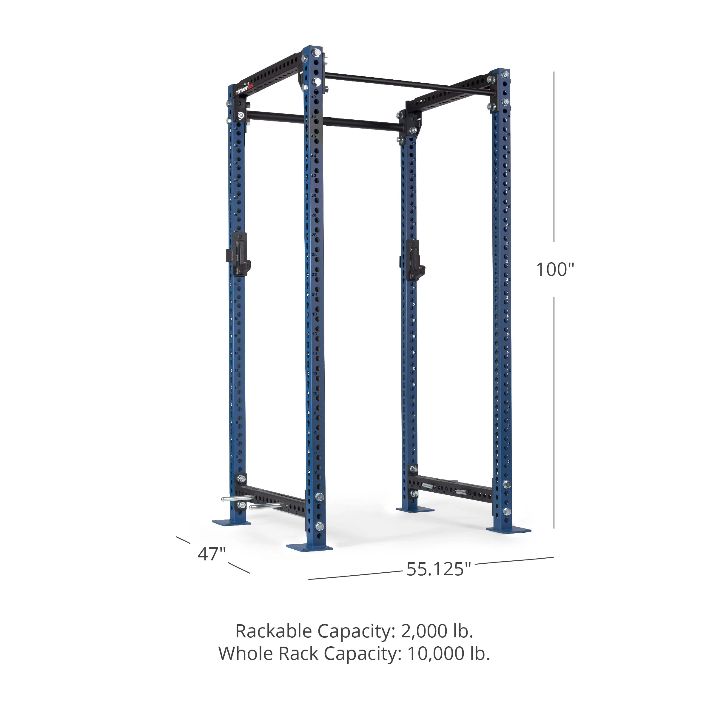 TITAN Series Power Rack 100" 36" - Image 78