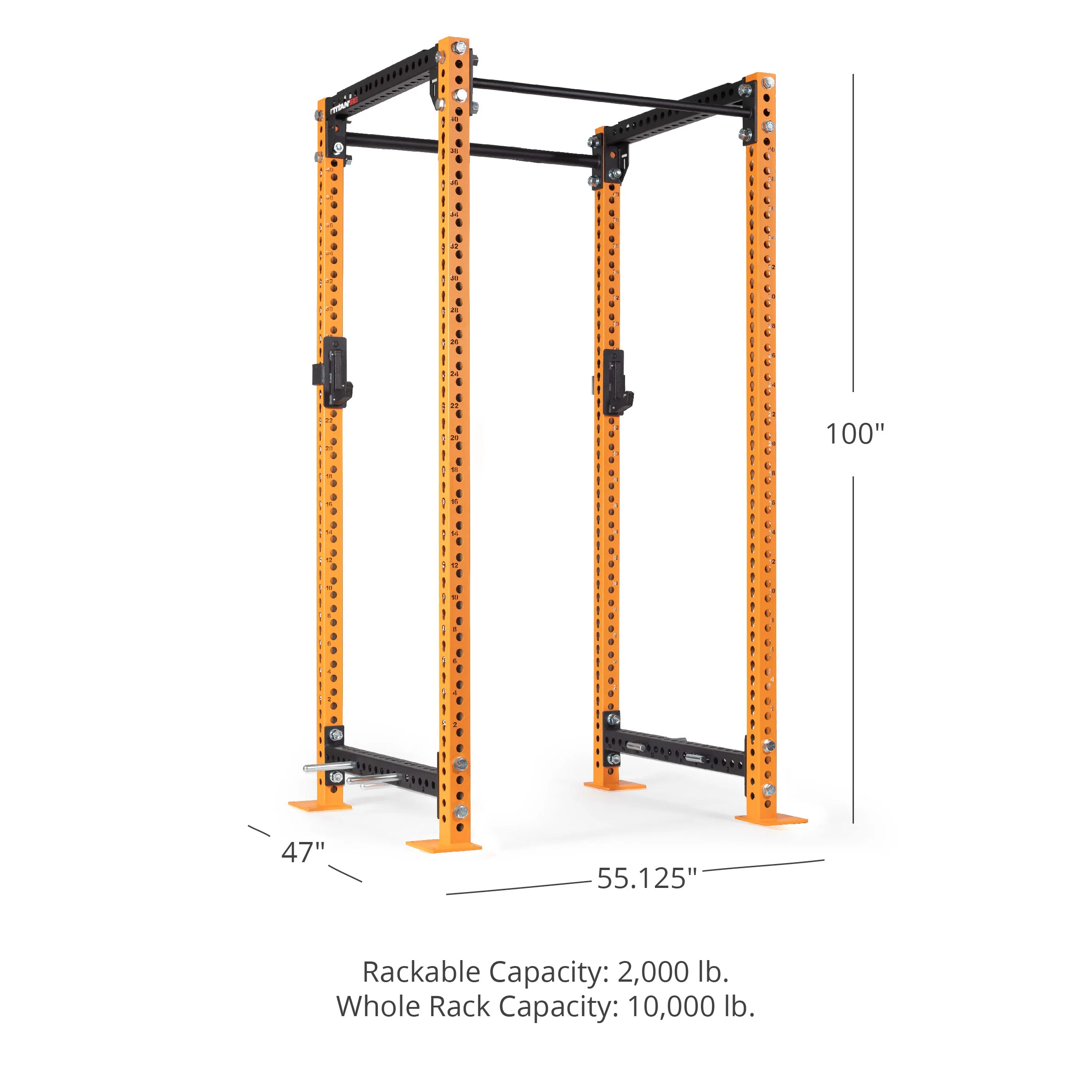 TITAN Series Power Rack 100" 36" - Image 84