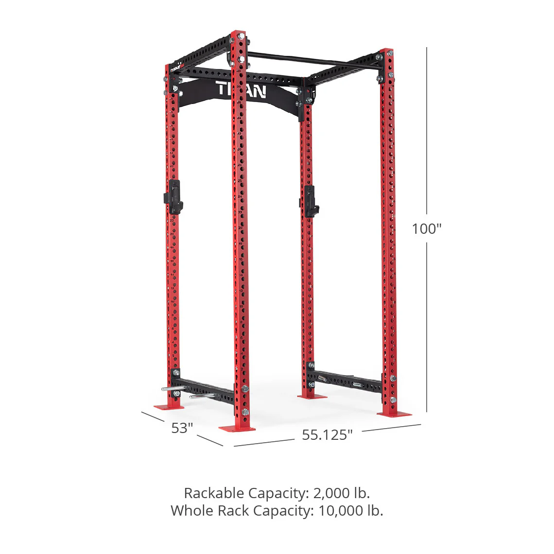 TITAN Series Power Rack 100" 42" - Image 127