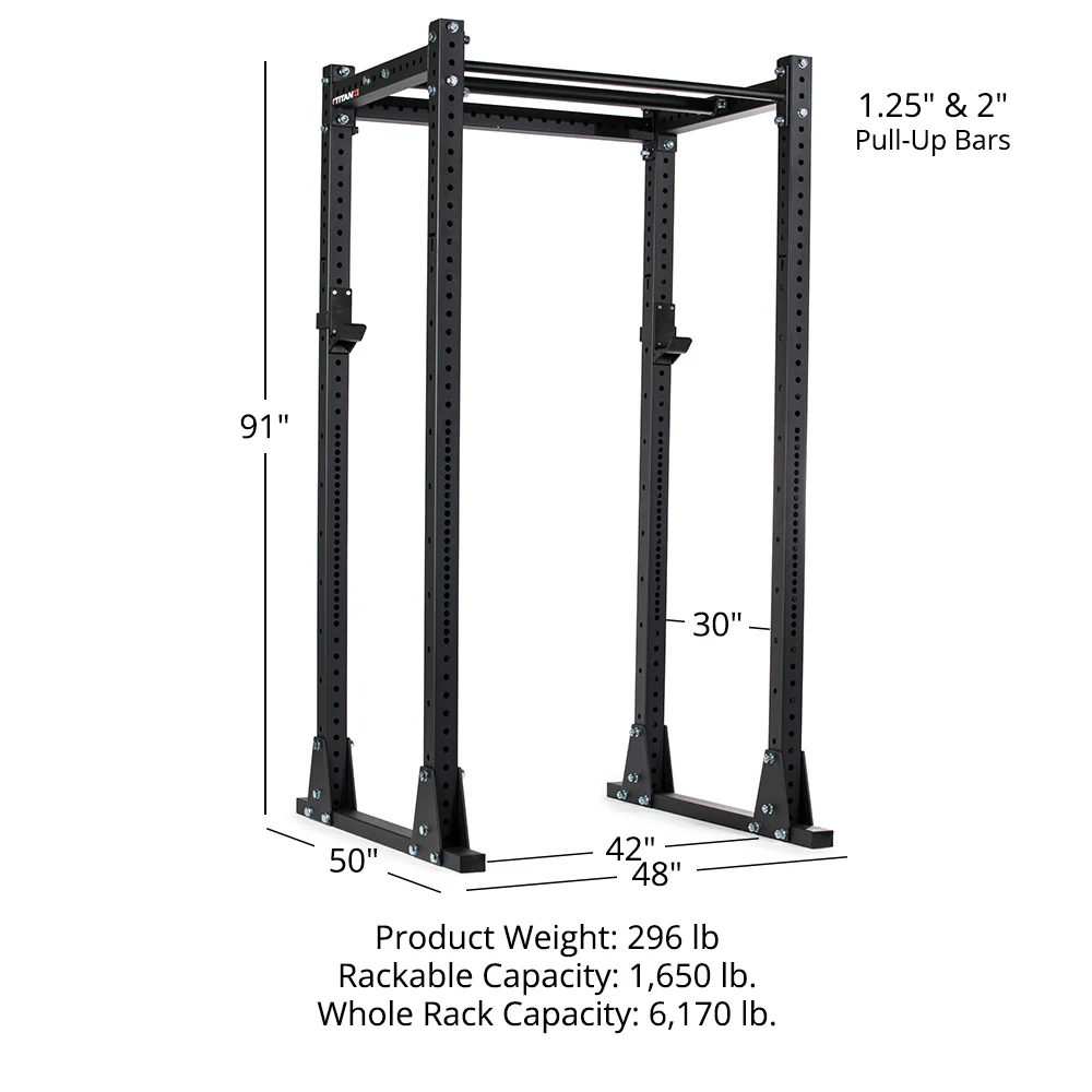 X-3 Series Flat Foot Power Rack - Image 40